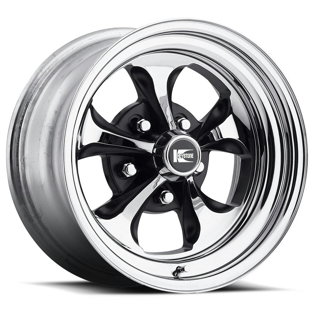 Cragar 1521696402B Series 32 Keystone Klassic Wheel, 15x12 Inch
