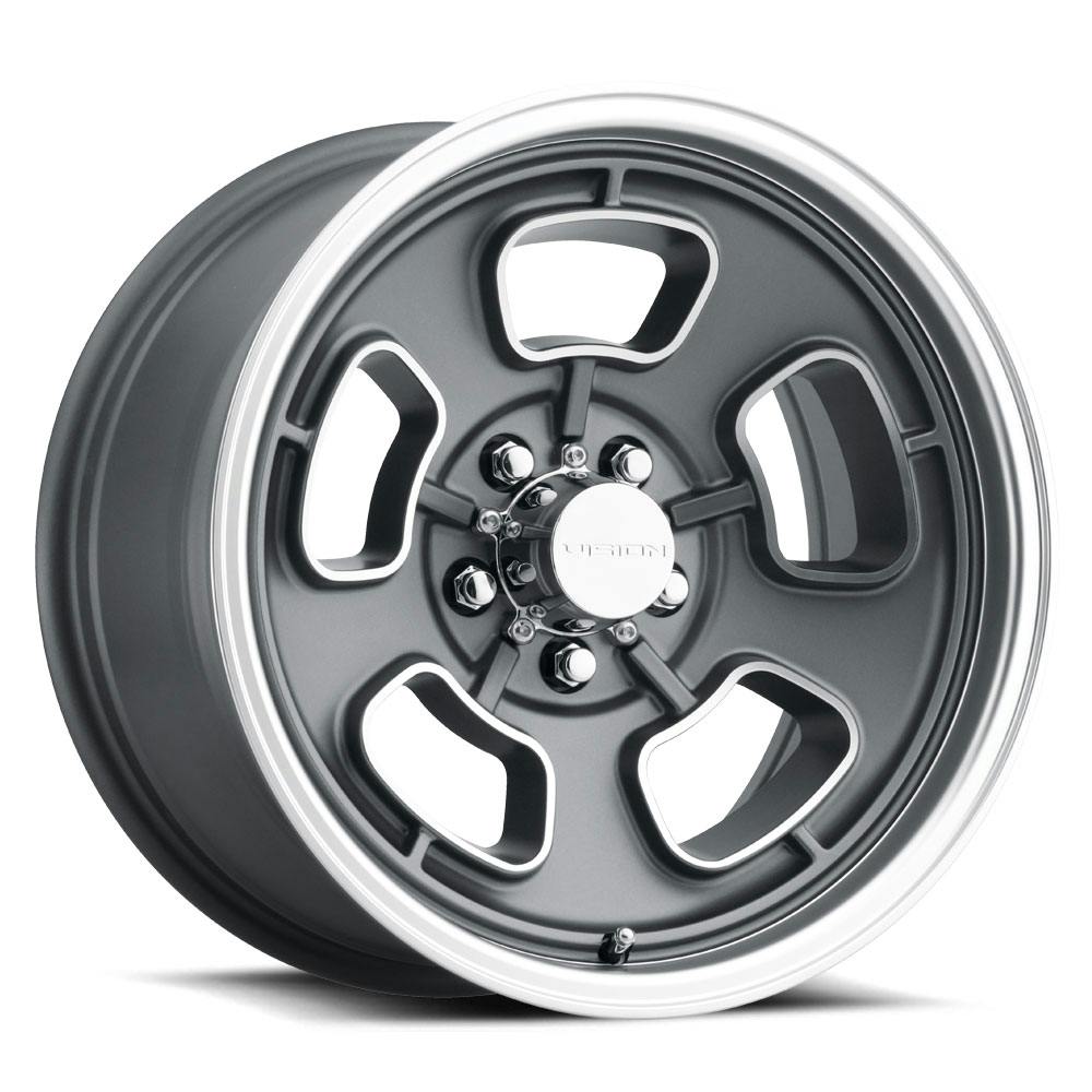 Vision 148-5865SGMF0 American Muscle 148 Shift Wheel, 15X8