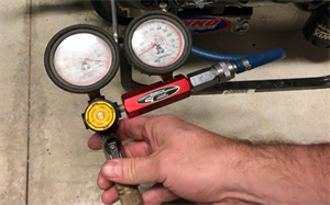 Engine Cylinder Leak Down Test