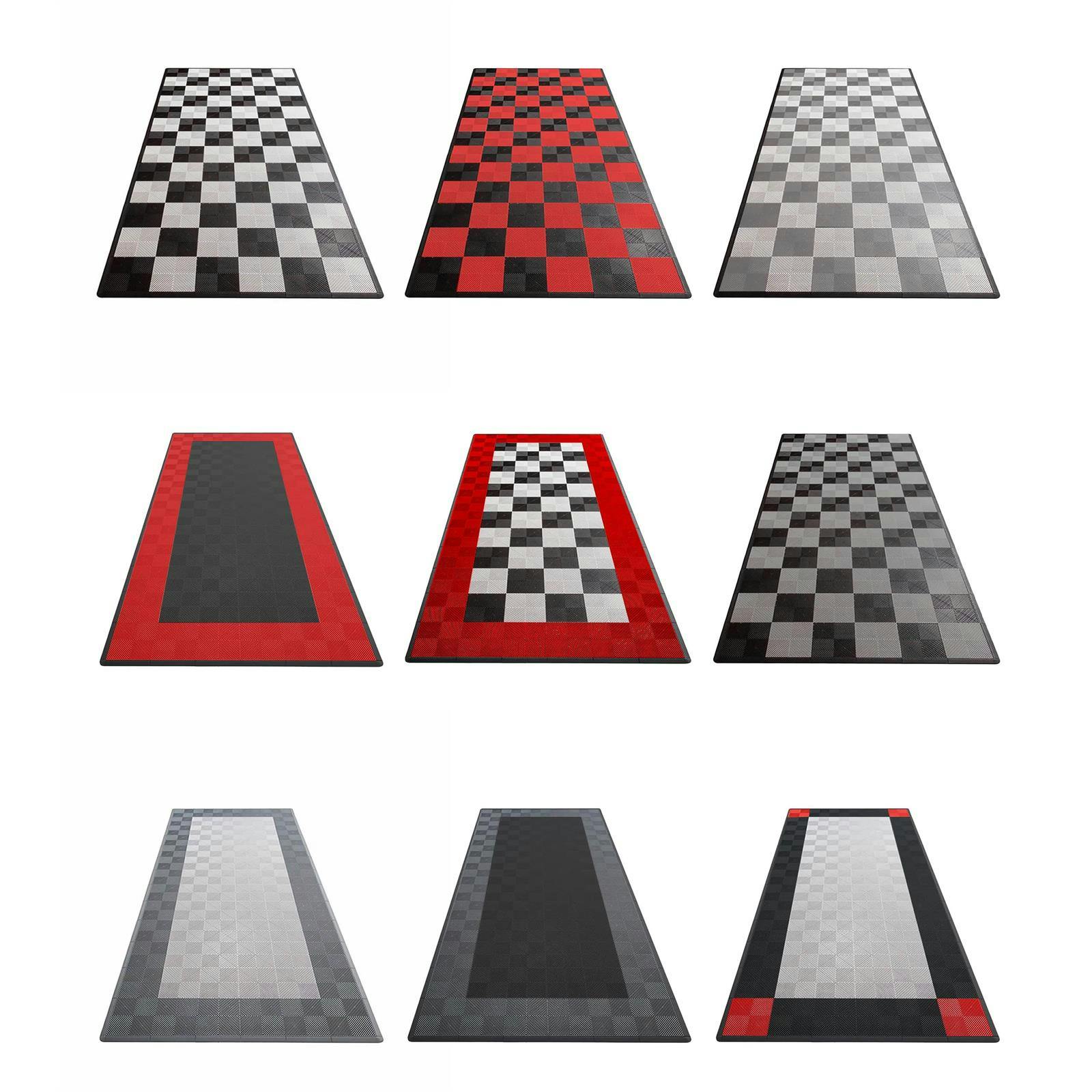 Swisstrax Ribtrax Pro One Car Garage Floor Mat, 100 x 210 Inch