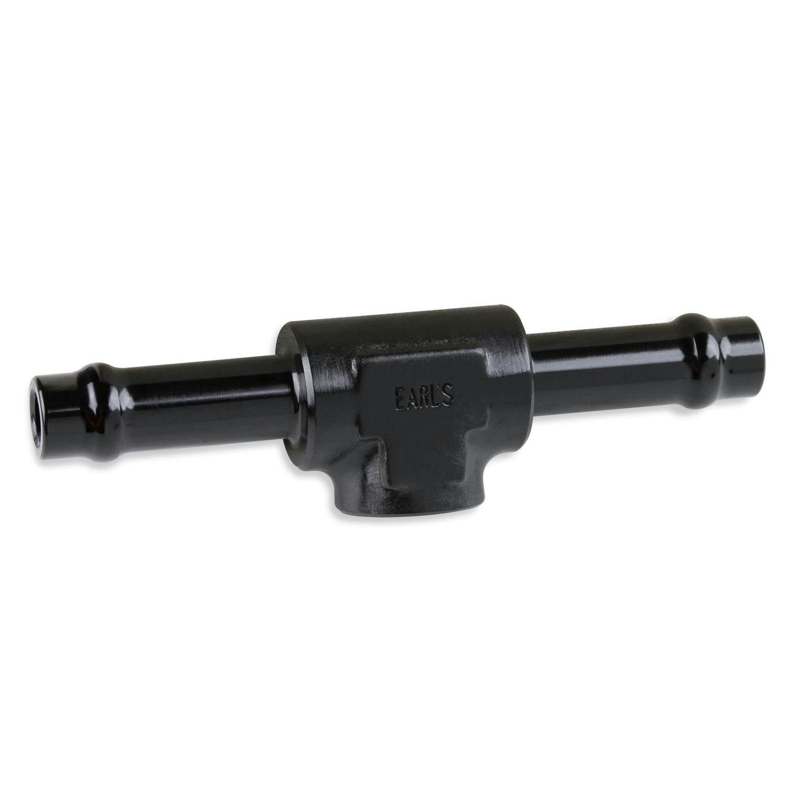 Earls 782451ERL Vapor Guard Hose Tee 5/16 Inch, 1/8 Inch NPT Port