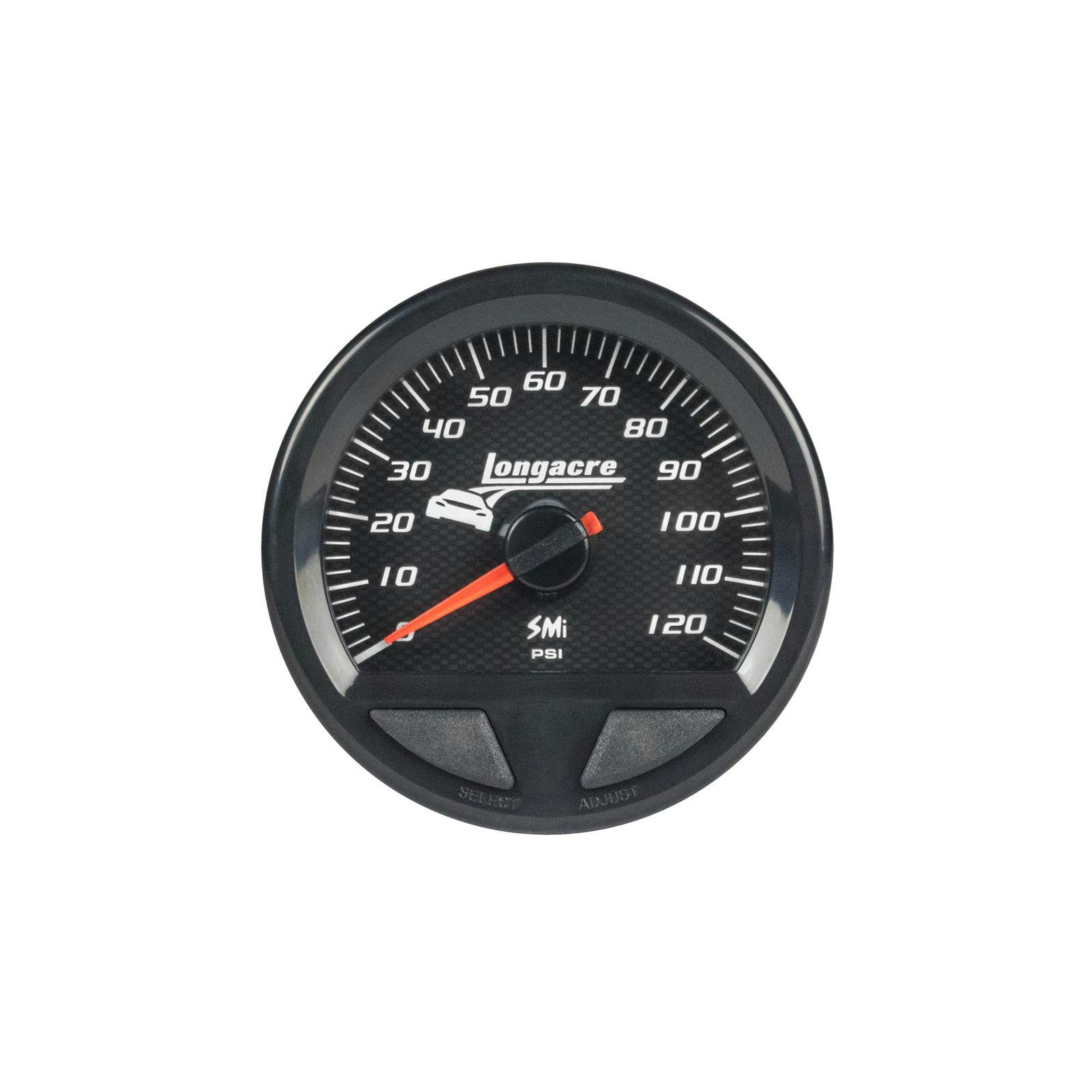 Longacre 52-46749 SMi Elite Waterproof Oil Pressure Gauge