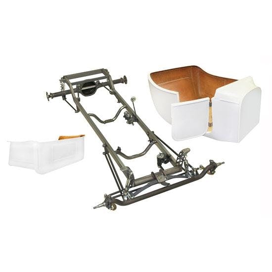 Deluxe 1923 T Frame Kit w/ Deluxe Body and Bed, Channeled Floor