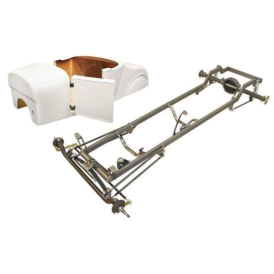 Deluxe '27 T-Bucket Frame Kit w/ Deluxe Body, Unchanneled Floor