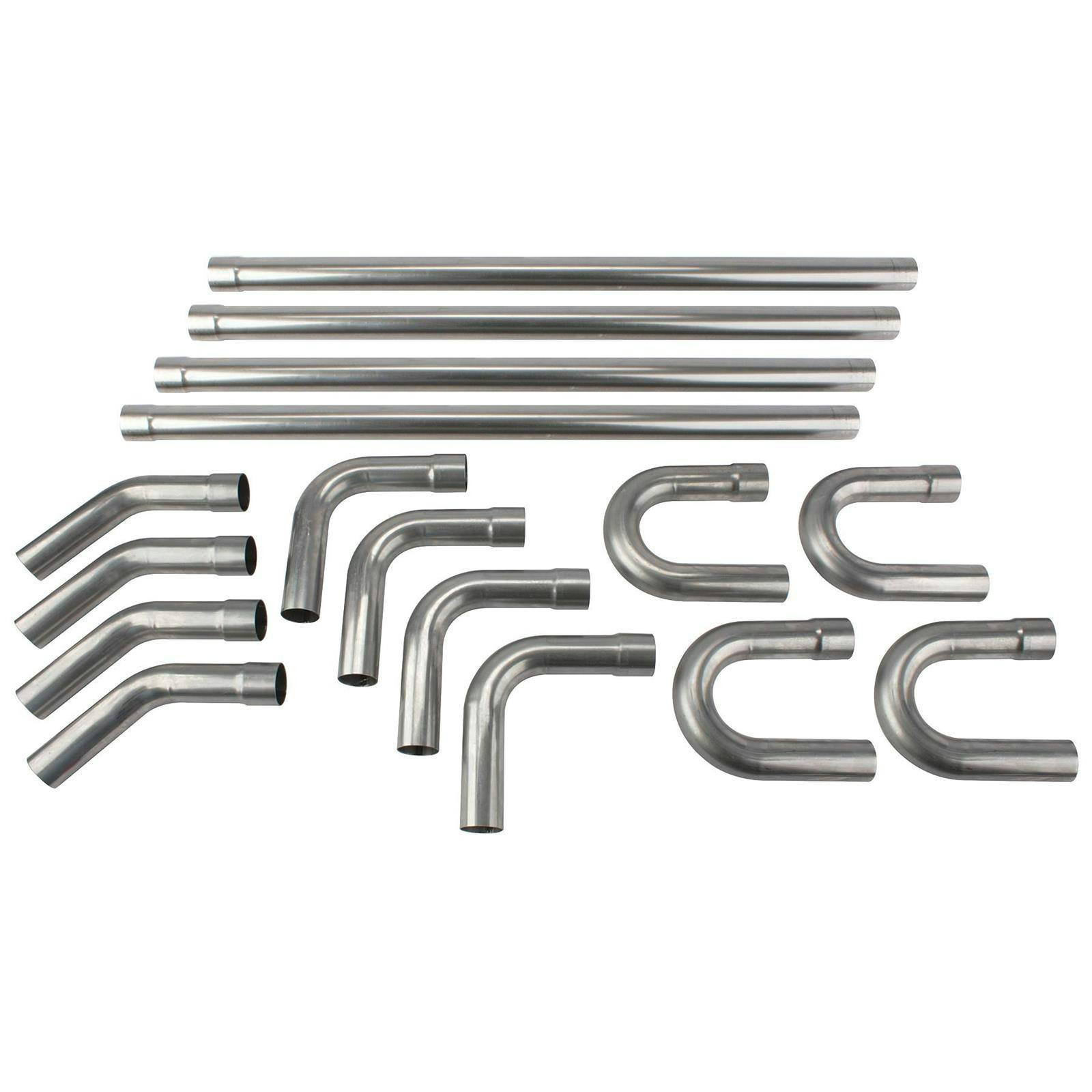 3 Inch Stainless Steel Dual Exhaust Pipe Tubing Kit