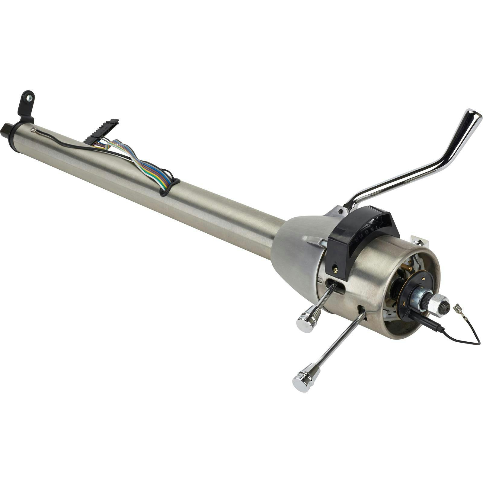 Universal GM Tilt Steering Column, 30 Inch, With Shifter, Raw