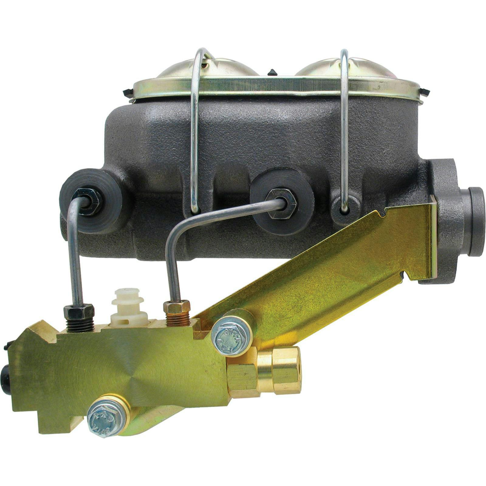 55-57 Fullsize Chevy Brake Booster Kit, 1-1/8 In Bore, Zinc