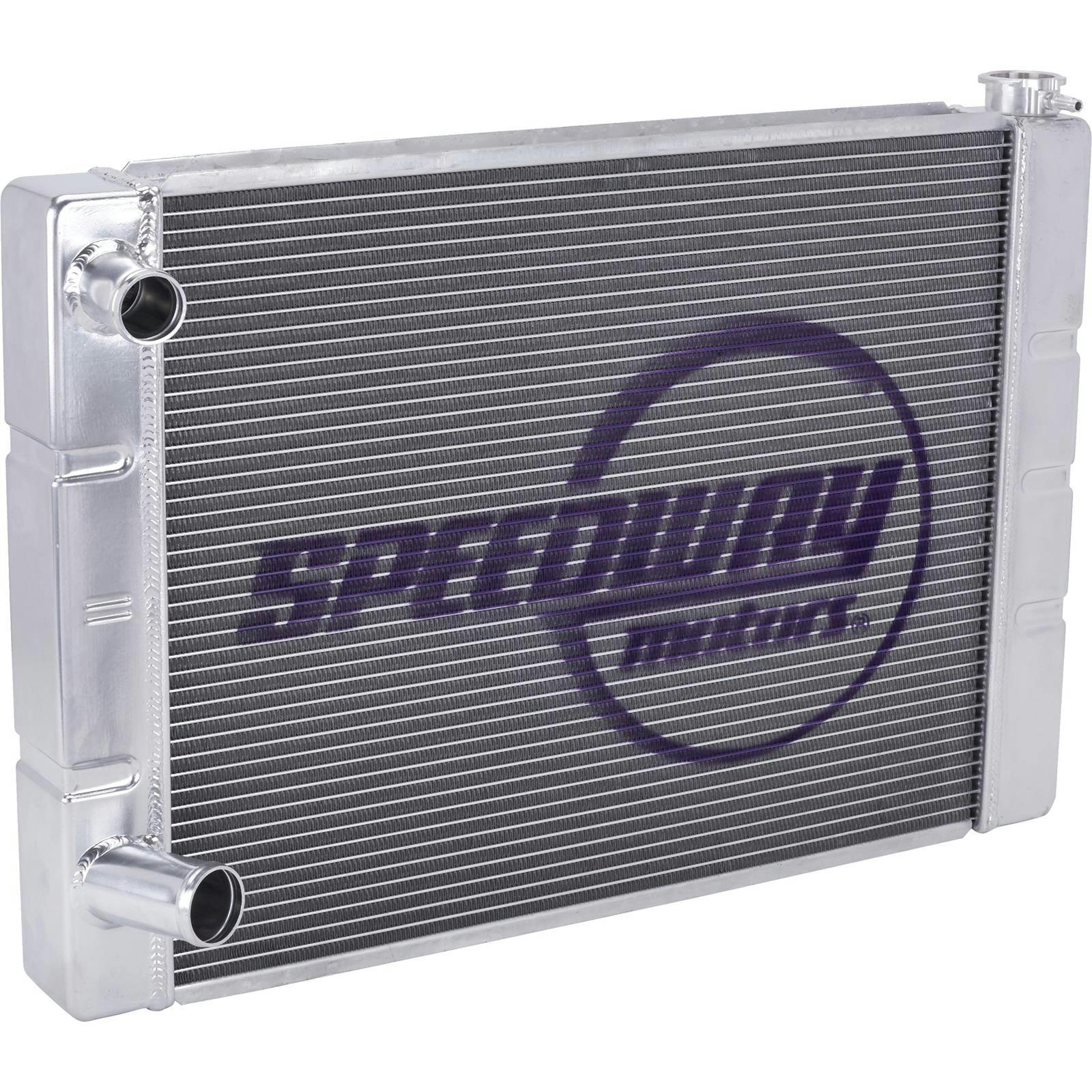 Dual/Double Pass All Aluminum Racing Radiator, Ford/Mopar